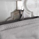 Single All-Clad Premium Silicone Oven Mitt in Titanium Gray, showing textured silicone grip